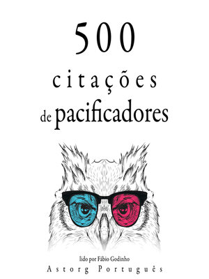 cover image of 500 citações de pacificadores